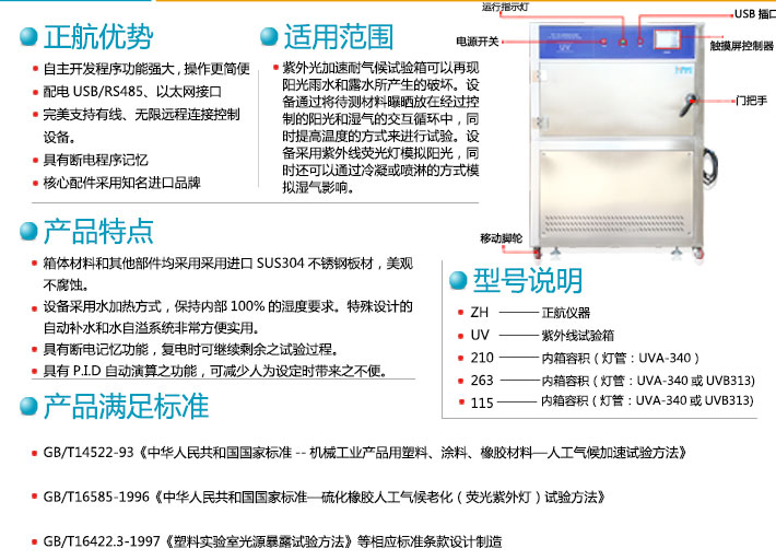 箱體式紫外試驗(yàn)箱優(yōu)勢及范圍特點(diǎn)詳細(xì)說明圖